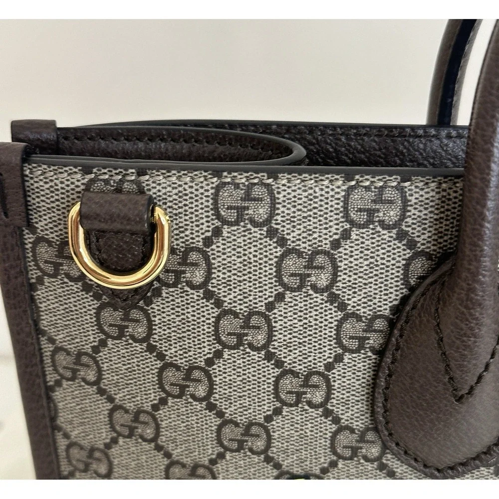 Preloved Gucci X Pablo Delcielo‎ GG Supreme Tote Bag Marilyn Monroe Poetry